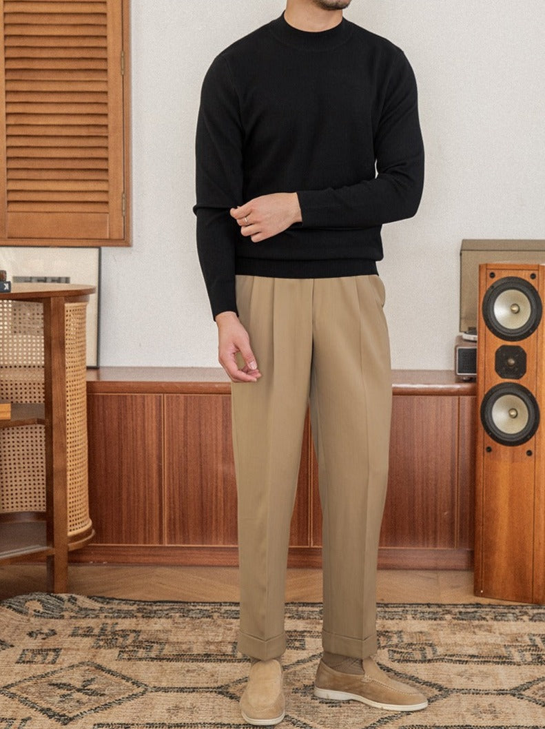 AXEL KNIT MOCK NECK