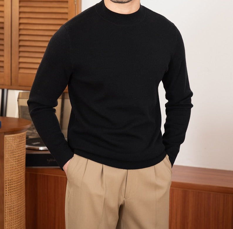 AXEL KNIT MOCK NECK